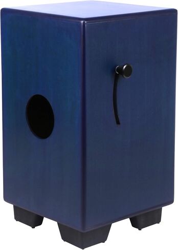 Cajon Drum Box Oak Wood (H:20" W:12" L:12") - NOT MADE IN CHINA - Three Internal Snares with Bonus Features | Most Popular Cajone Online (Black, CB50) in Saudi Arabia