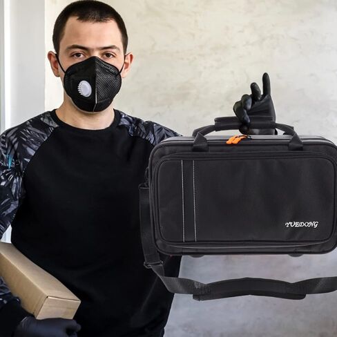 حقيبة ظهر للسفر من القماش الكلارينيت حقيبة ظهر صلبة من الكلارينيت حقيبة كتف مع حزام ملحق أداة الرياح لحاوية السفر الكلارينيت (أسود) in Kuwait