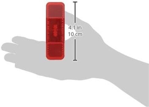 Bargman 30-99-010 Clearance Light Lens, Red in Saudi Arabia