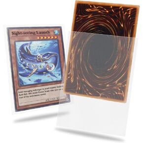 Black Yu-gi-oh Card Sleeve 200 Pack, Japanese Small Card Sleeves 62x89mm, Back Textured Perfect Shuffling, Protect Your Japanese Sized Trading Cards Kpop Photocard Never Tear