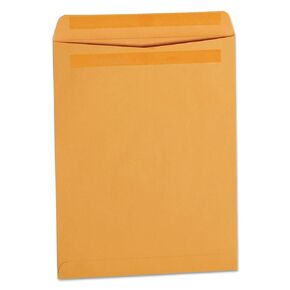 Universal Self-Stick Open End Catalog Envelope, 13 1/2, Square Flap, Self-Adhesive Closure, 10 x 13, Brown Kraft, 250/Box