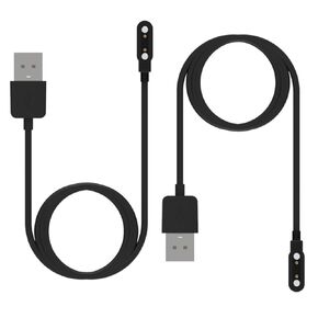 Intended for DINJOO Dog Bark Collar Charger USB Portable Magnetic Replacement Charging Cord Compatible with DINJOO Dog Bark Collar Charger Cable (Black&Black)