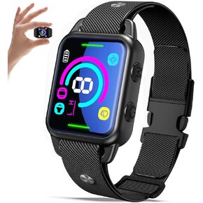 Bark Collar Smart Dog Bark Collar for Small Medium Dogs with 8 Adjustable Sensitivity and 2 Vibrations Beep Rechargeable Anti Barking Collar Device Humane No Shock Bark Collar for Dogs (Black)