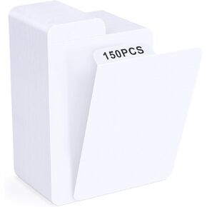 Trading Card Dividers for Standard Card Storage Boxes, 150PCS Paper Divider Cards for Baseball/MTG/TCG/Sports/Game Cards Organizer, Vertical