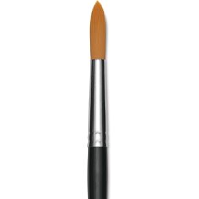 Utrecht Synthetic Sablette Round - Size 14, Short Handle