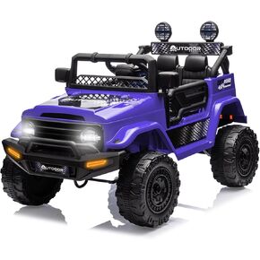12V Kids Ride-On Car with Remote Control, 4.5AH Battery, Dual 25W Motors, Safety Belt, Emergency Stop, Spring Suspension, Max Load 66lb,Ages 37 Months-8 yr, Smooth Terrain Drive