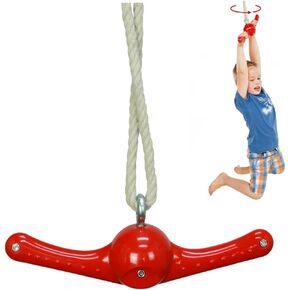 Swing Spins - 360° Spinner Swing for Boys Girls Indoor Outdoor Twister Activity, Flip Toy for Teens Exercise, Build Kids Body Strength, Basement Playground Backyard Fun Accessory