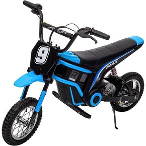 Electric Dirt Bike for Kids 8-12, 24V 350W Electric Motorcycle-Up to 14.29MPH, 2-Speed Modes, Kids Ride On Dirtbike, Gift for Kids, Max Weight 135 Lbs.