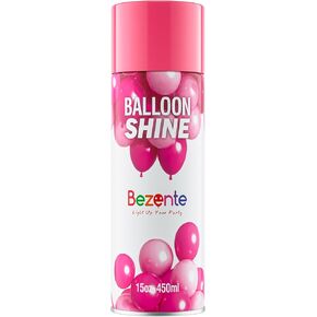 Bezente Balloon Shine Spray - 15 oz High Shine Balloon Spray, Balloon Spray Shine, Waterproof, Long-Lasting Antioxidant, Odorless, Instant Shiny Effect for Party Balloons Decorations