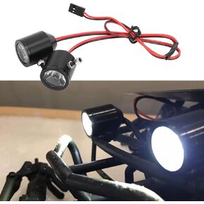 RC Car Headlight, RC Spotlights, RC Led Light Kit with 3W Large Power LED Light for Rc Car Model, RC Lights
