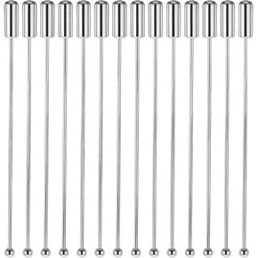 20 Pcs Boutonniere Pins Corsage Pin Sewing Stick Long Needle Eye Pin Round Ball Metal Brooch Boutonniere Sticks with Stopper Suit Tie Hat Pin for DIY Craft Jewelry Making Accessories