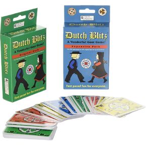 Dutch Blitz: Original and Expansion Combo, Fast Paced Card Game, Fun for Everyone, Great Family Game, Combine Packs to Play With 2-4 Players, For Ages 8 and Up
