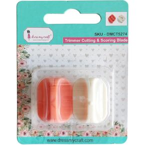 Dress My Craft Trimmer Cutting Blade & Scoring Blade 2/Pkg-For Trimmer DMCT4416 & Trimmer DMCT4438 -DMCT5274