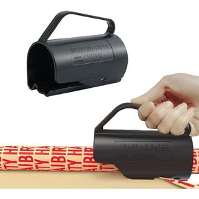 Wrapping Paper Cutter for Christmas Gift Wrap Cutter Tool Tube and Birthday Paper Gift Wrapping Paper Roll Cutter Easy Sliding Crafting Trimmer Slicer