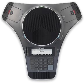VTech Communications VCS752 ErisStation SIP Conference Phone with Two Wireless Mics