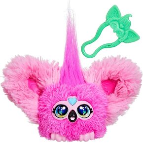 لعبة Furby Furblets Flo-Flo Mini Friend، ألعاب إلكترونية من القطيفة للفتيات والأولاد بعمر 6 سنوات فما فوق، فلامنغو وردي، يتحدث ويعزف الموسيقى، السلسلة 4