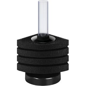 AQUANEAT Aquarium Bio Sponge Filter Breeding Beta Shrimp Nano Fish Tank Water Corner Filter 10 Gallon