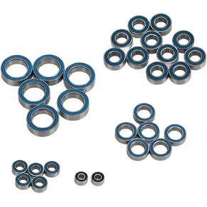 30Pcs Steel Sealed Bearing Kit,RC Car Bearing Kit for UTB18 Capra 1/18 RC Off Road Vehicles Crawler Car Upgrade Parts Accessories