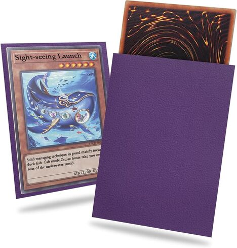 Black Yu-gi-oh Card Sleeve 200 Pack, Japanese Small Card Sleeves 62x89mm, Back Textured Perfect Shuffling, Protect Your Japanese Sized Trading Cards Kpop Photocard Never Tear in Saudi Arabia