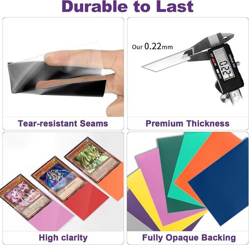 Black Yu-gi-oh Card Sleeve 200 Pack, Japanese Small Card Sleeves 62x89mm, Back Textured Perfect Shuffling, Protect Your Japanese Sized Trading Cards Kpop Photocard Never Tear in Saudi Arabia