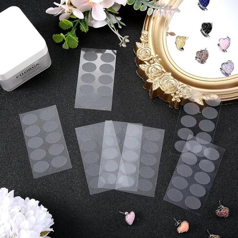 Outus 300 Pcs Earring Stickers for Heavy Earring Ear Stickers for Split Earlobes Earring Lobe Support Patches Protectors Stickers for Earring in Saudi Arabia