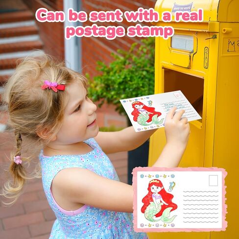 الطلاء باستخدام كتب التلوين المائية للأطفال الصغار، فنون الرسم والحرف اليدوية الخالية من الفوضى للأطفال، مجموعة فنون التلوين للفتيات، لعبة هدايا عيد الميلاد للأولاد والبنات (وردي) in Kuwait