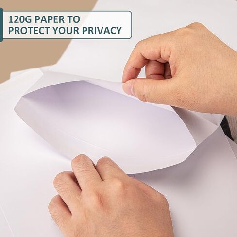 18 قطعة من مظاريف الكتالوج مقاس 9 × 12، مظاريف أمان بيضاء ذاتية الغلق، مظاريف مانيلا، مظاريف بيضاء قابلة للطباعة، مظاريف مستندات إغلاق لاصقة للبريد والتخزين والتنظيم in Kuwait