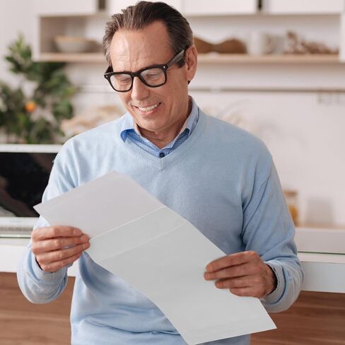 18 قطعة من مظاريف الكتالوج مقاس 9 × 12، مظاريف أمان بيضاء ذاتية الغلق، مظاريف مانيلا، مظاريف بيضاء قابلة للطباعة، مظاريف مستندات إغلاق لاصقة للبريد والتخزين والتنظيم in Kuwait