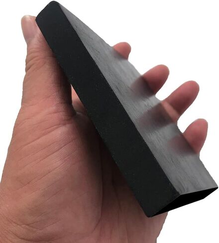 MIKMAYTOO Rubber Bench Block Jeweler's Rubber Bench Block Rubber Stamping Block for Hammering, Shaping, Chasing, Flattening Metals (100 * 100 * 15mm) in Kuwait