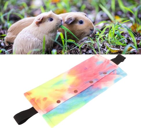 Bearded Dragon Sling Carrier, Soft Warm Reptile Sling Hands Lizards Carrier Pouch with Adjustable Strap for Lizard Leopard Gecko Hamster Small Animals(Iridescence) in Saudi Arabia