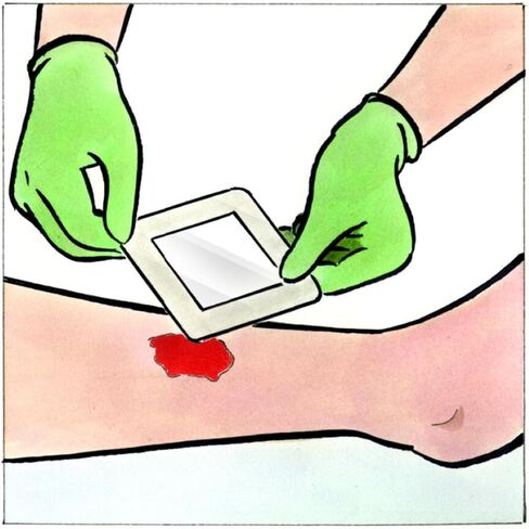 Medline Dressing Stratasorb Comp Island, 10 Count in Saudi Arabia