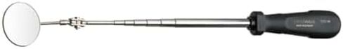 مرآة تلسكوبية Stahlwille 77401050، قطر 50 مم، طول 285-725 مم، مرآة من الفولاذ المقاوم للصدأ غير قابلة للكسر، متوافقة مع FOD، مثالية للعمل في المساحات الضيقة، صنع في ألمانيا in Kuwait