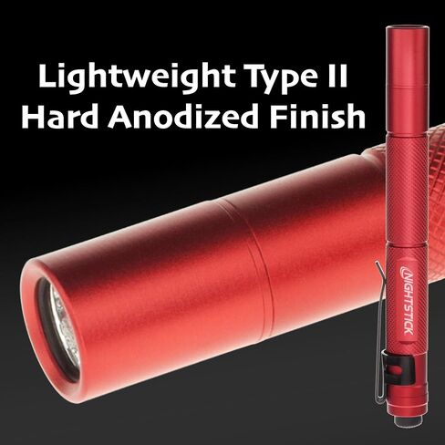 Nightstick MT-100BL Mini-TAC Metal LED Flashlight - 2 AAA, 5.4 in (137 mm), Blue in Kuwait