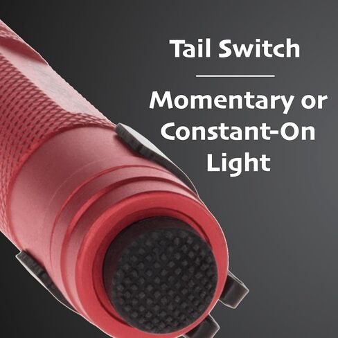 Nightstick MT-100BL Mini-TAC Metal LED Flashlight - 2 AAA, 5.4 in (137 mm), Blue in Kuwait