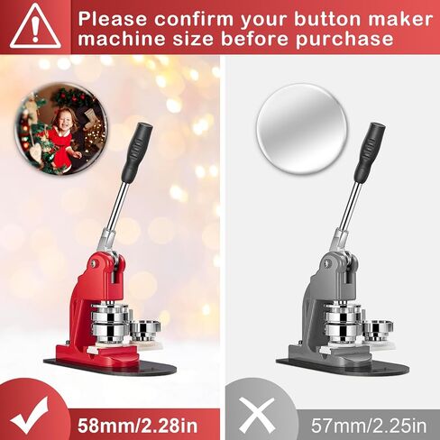 100 Sets 0.98 Inch Button Maker Supplies 25mm Button Making Supplies Blank Button Pins Metal Round Badge Button Parts Making Kit for Button Maker Machine with Metal Cover,Metal Back Pin Cover in Saudi Arabia