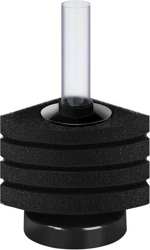 AQUANEAT Aquarium Bio Sponge Filter Breeding Beta Shrimp Nano Fish Tank Water Corner Filter 10 Gallon in Saudi Arabia