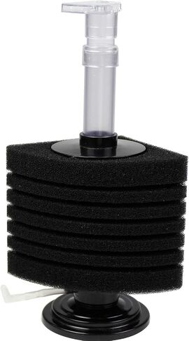 AQUANEAT Aquarium Bio Sponge Filter Breeding Beta Shrimp Nano Fish Tank Water Corner Filter 10 Gallon in Saudi Arabia