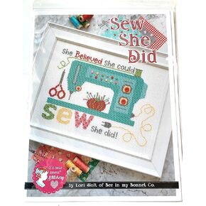It's Sew Emma Sew She Did Cross Stitch Pattern