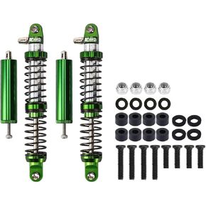 RCAWD Alum SCX10 Negative Pressure RC Shocks for 1/10 Axial SCX10 II III Front Rear Shock Upgrades Parts Black
