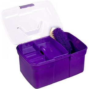 Horze Kid's Grooming Box - Purple