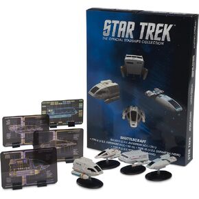 Star Trek - Star Trek Shuttlecraft Set 1 - Star Trek Official Starships Collection by Eaglemoss Collections
