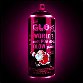 Glow In The Dark Spray Paint (10.6 oz) Neon Green Clear - Acrylic Indoor Outdoor