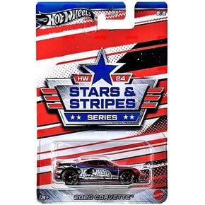 Hot Wheels 2020 Corvette, HW 24 Stars & Stripes Series 5/5
