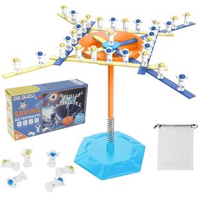 DR.DUDU Astronaut Balance Board Game for Kids and Adults, Family Tabletop Swing Stack Balancing Game Tree Toys for 2 Players, Christmas and Birthday Party Gifts