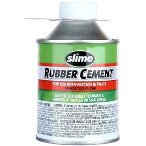 Slime 1051-A Rubber Cement, Tire Repair, use Plugs or Patches, 1 oz. Tube