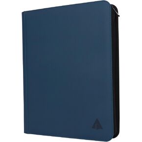 Rayvol Toploader Binder, Holds 300+ Toploaders 9-Pocket Top Loader Card Storage Album, Ringless Double-Sided Pockets for Cards in 3 x 4'' Toploaders