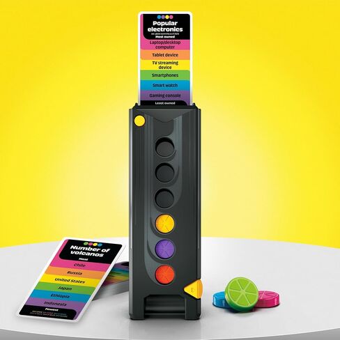 Drop Trivia Game | Electronic Party Game with Voice and Sounds | Ages 13+ | 2 or More Players | 15 Mins. | from Trivial Pursuit | Party Board Games in Saudi Arabia