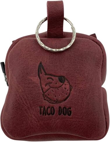 حقيبة ظهر صغيرة للعملات المعدنية من TACO DOG، Cat مصنوعة يدويًا من الجلد المحبب بالكامل - السانجريا in Kuwait