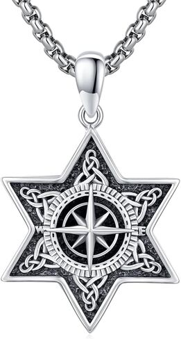 Adnix Viking Urn Necklace for Ashes 925 Sterling Silver Celtic Viking Necklace Irish Knot Urn Pendant Ashes Memorial Cremation Pendant Jewellery for Men Women Unisex in Saudi Arabia