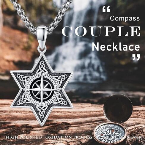 Adnix Viking Urn Necklace for Ashes 925 Sterling Silver Celtic Viking Necklace Irish Knot Urn Pendant Ashes Memorial Cremation Pendant Jewellery for Men Women Unisex in Saudi Arabia